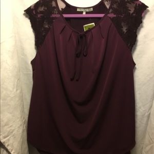 Laced Sleeved Shirt.